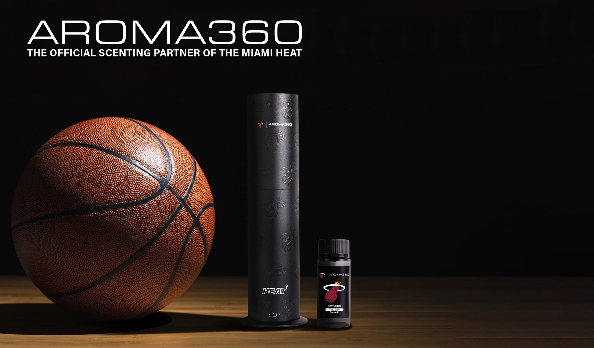 Aroma360 boduje s Miami Heat Partnership