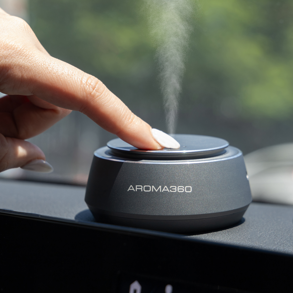 Smart Car Diffuser | Auto-Start Car Scent Diffuser with USB Charger ...