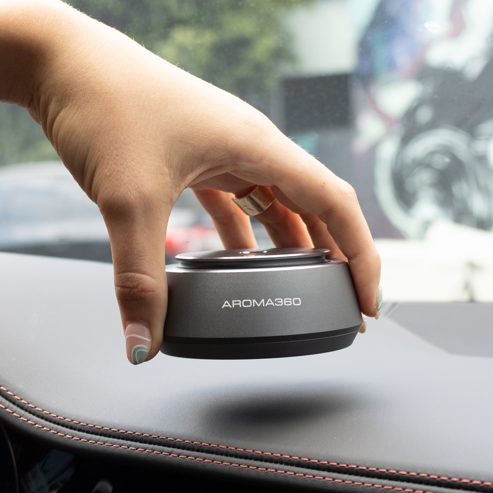Smart Car Diffuser | Auto-Start Car Scent Diffuser with USB Charger ...