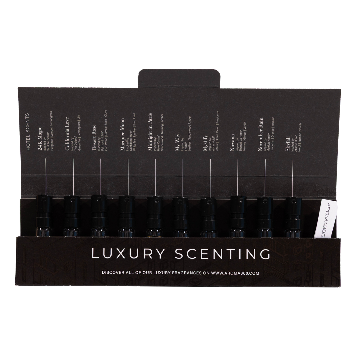 Hotel Collection Sampler Set Hotel Collection Sample Pack - Aroma360