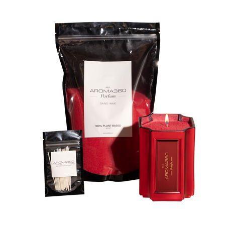RED) Bougie Sand Wax Set