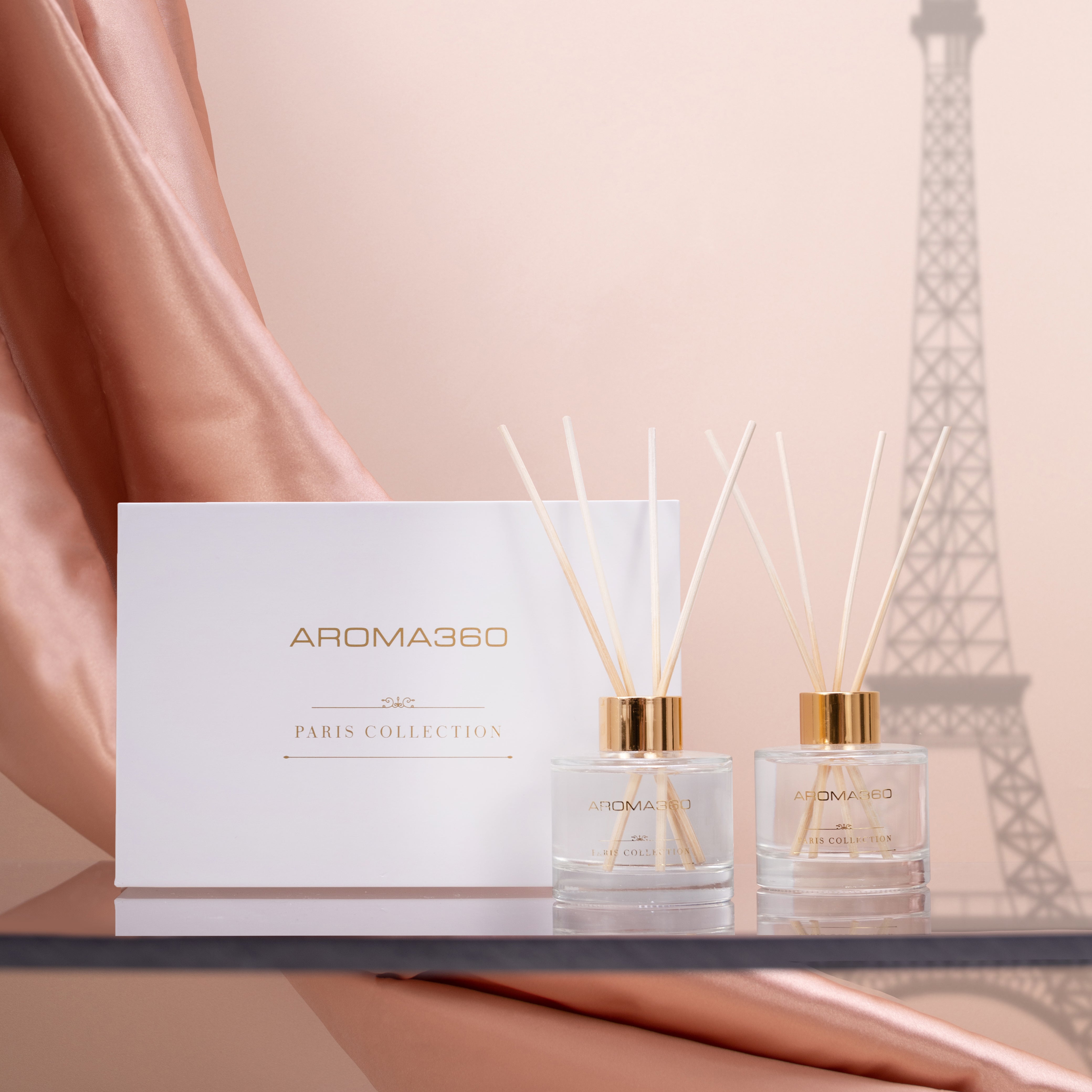 Duo Diffuser Paris Collection Reed Diffuser Duo - Aroma360