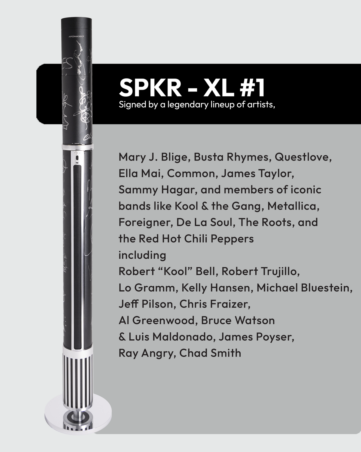 Autographed SPKR™ XL Scent Diffuser