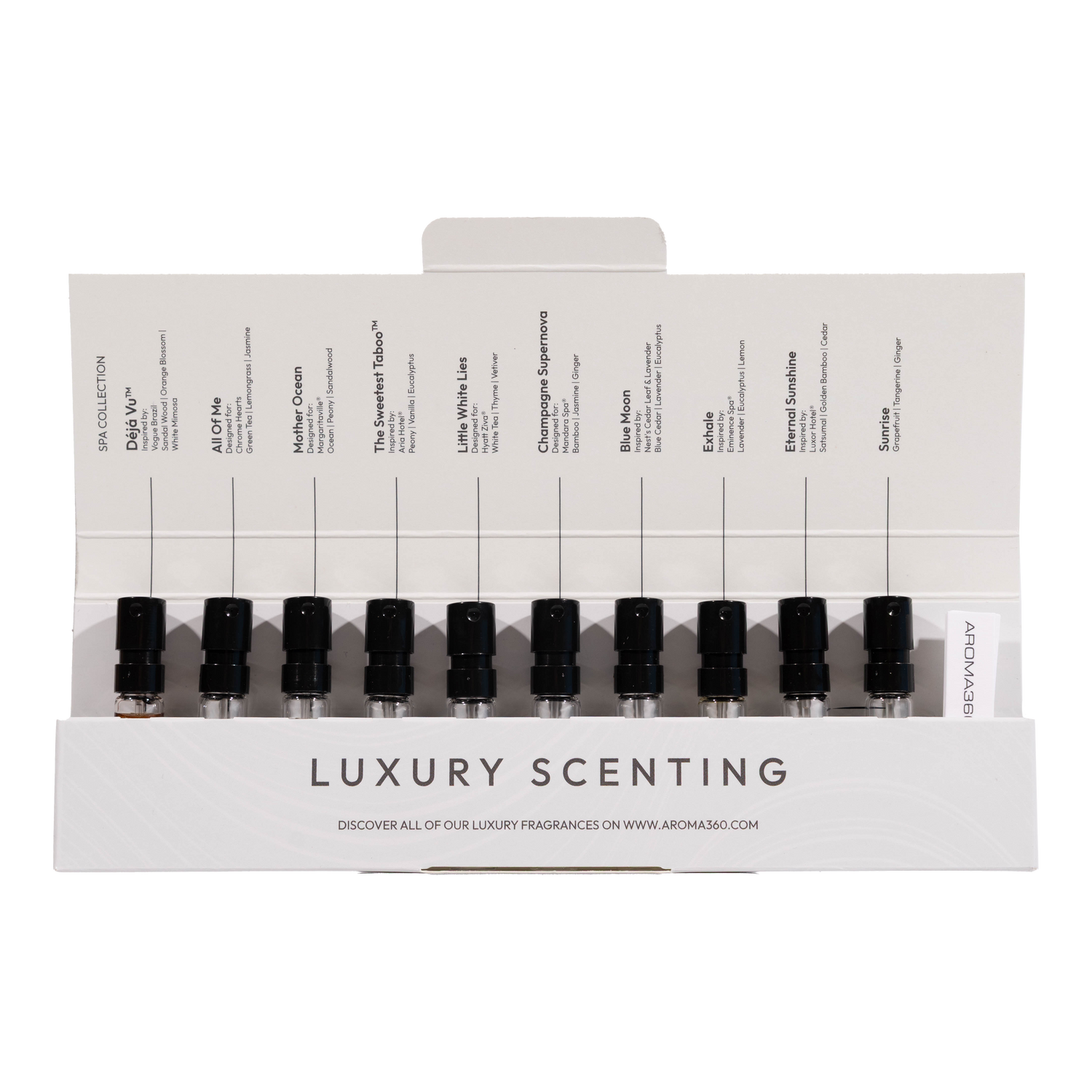 Sample Fragrance Oil Packs | Aroma360
