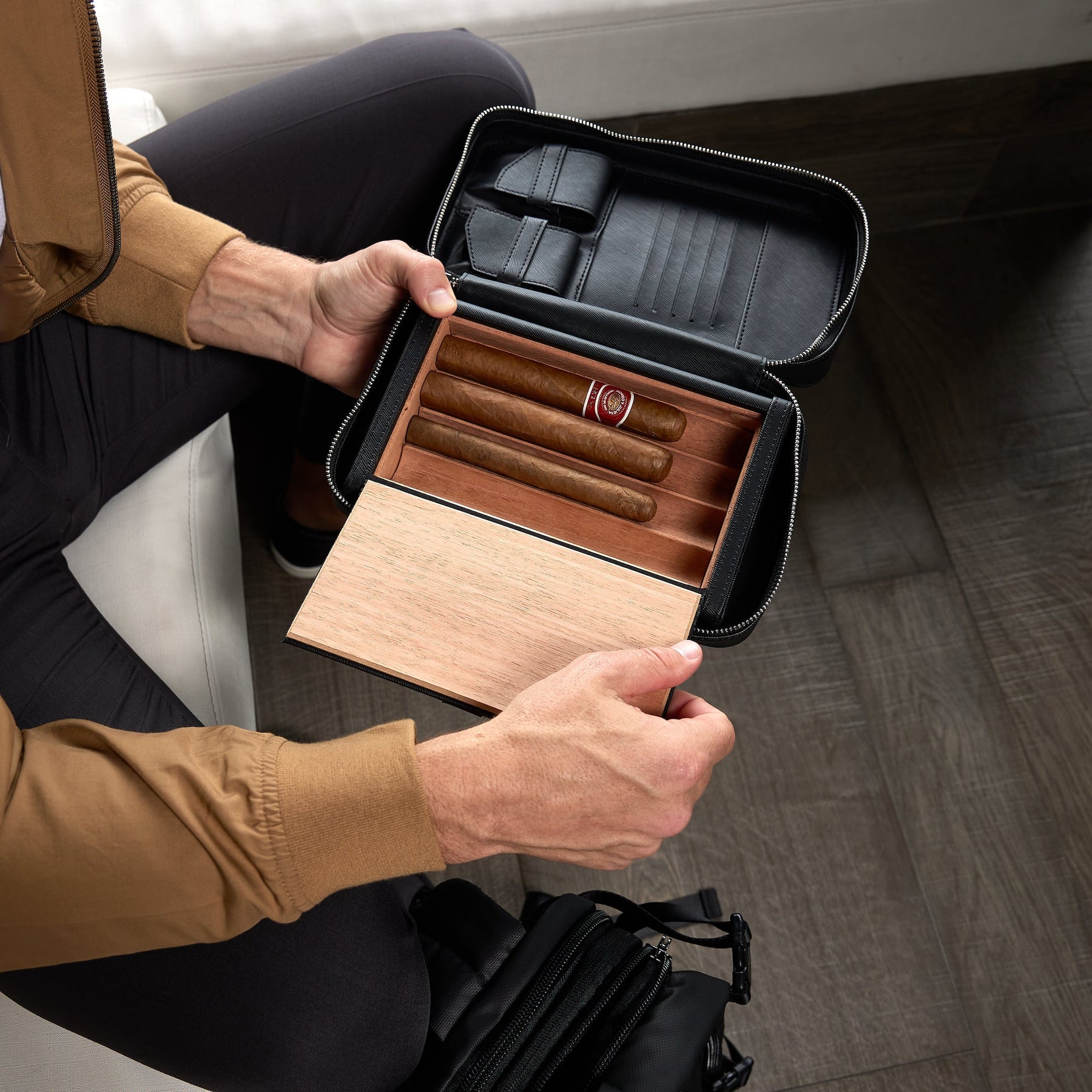 Hotel Collection Cigar Travel Case